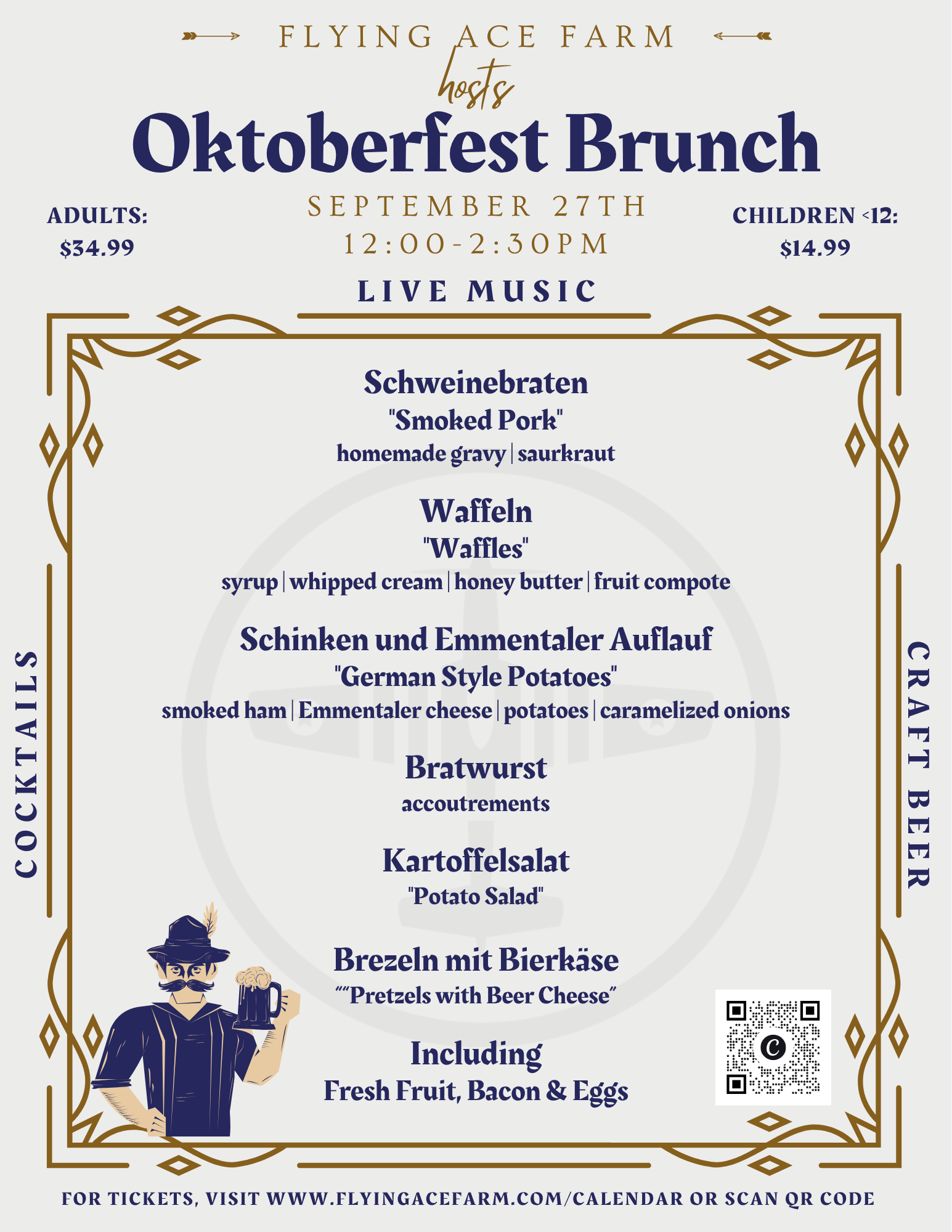 Oktoberfest Brunch 2026 2 oktobefest brunch menu